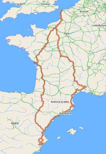 France and Spain 2016