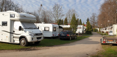 Campsite entrance