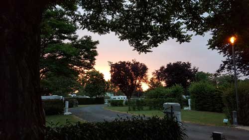 Campsite view