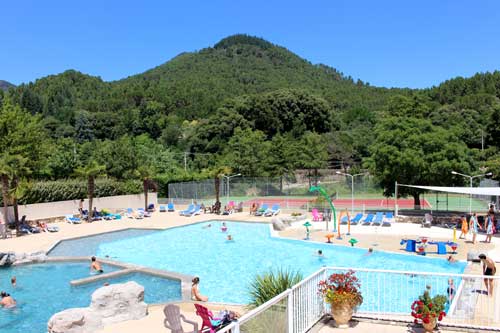 Campsite pool